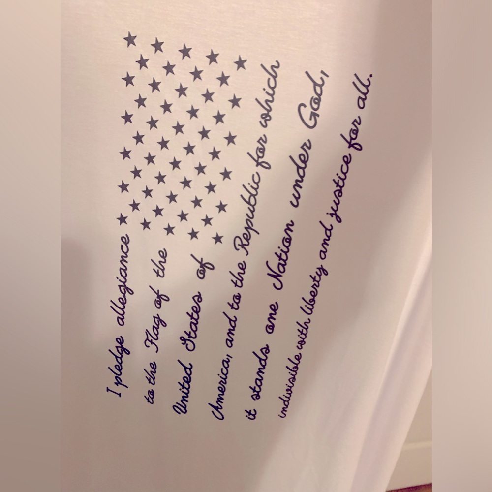 American Flag tank